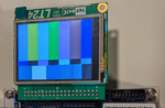 FPGA master unit design for LT24 Display on DE0-Nano-SoC